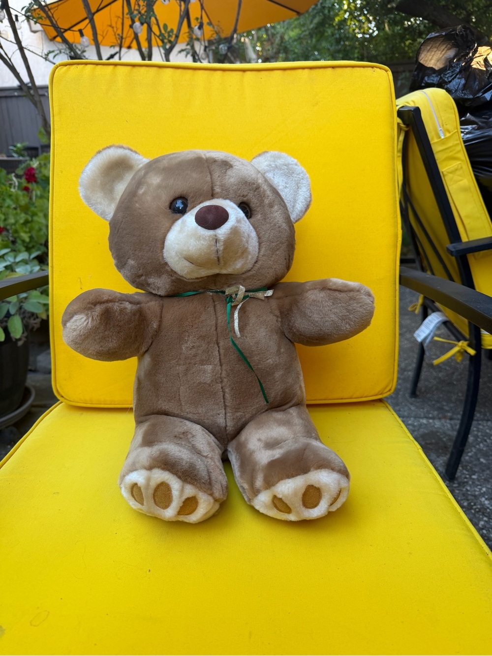 Plush Brown Teddy Bear Soft Stuffed Animal for Kids